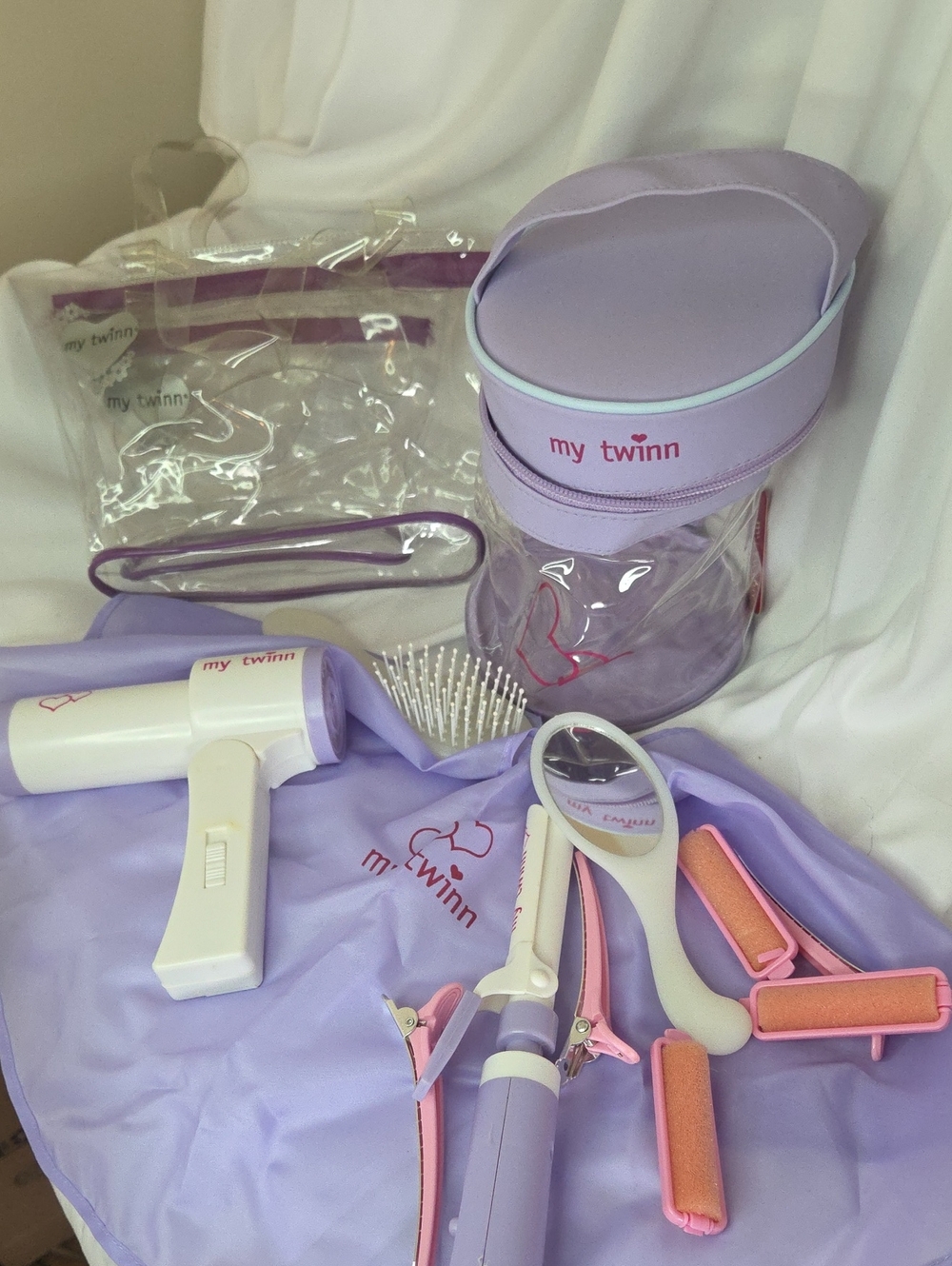 My Twinn Doll Hair Styling Stuff Makeup Bags Vintage 1990s RARE